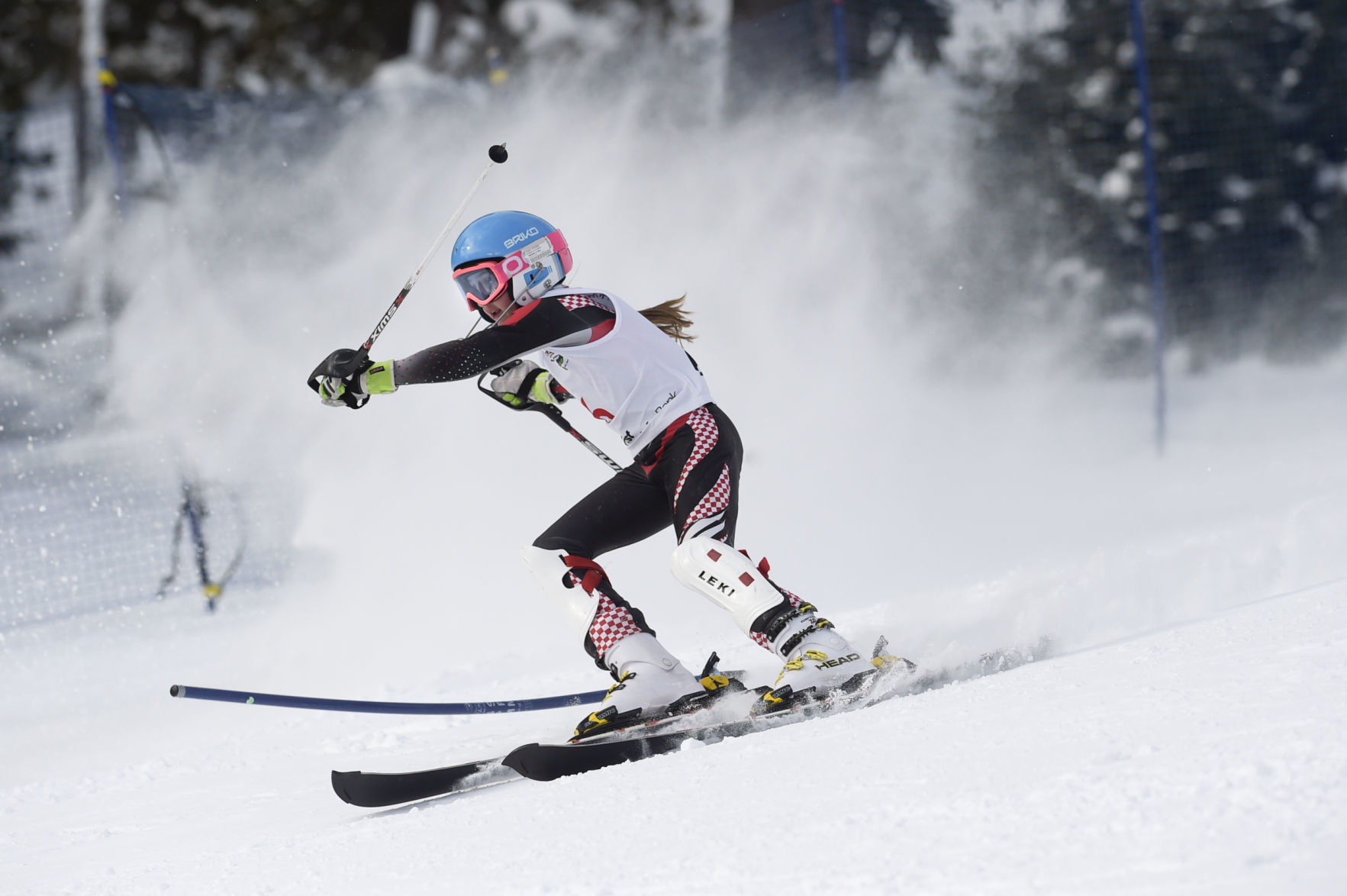 Morgan Hayes from the Great Divide Ski Team